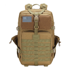Рюкзак тактичний Smartex 3P Tactical 45 ST-152 khaki - изображение 4