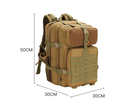Рюкзак тактичний Smartex 3P Tactical 45 ST-152 khaki - зображення 5