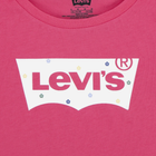Koszulka dziecięca dla dziewczynki Levis 3EK418-AGW 128 cm (8A) Różowa (3666643070618) - obraz 3