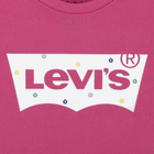 Koszulka młodzieżowa dla dziewczynki Levis 4EK418-AGW 158 cm (14A) Różowa (3666643070588) - obraz 3