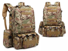 Рюкзак тактичний Smartex 3P Tactical 55 ST-002 cp camouflage - изображение 3