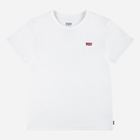 Підліткова футболка для дівчинки Levis 4EK826-001 152 см (12A) Біла (3666643067540) - зображення 1
