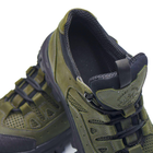 Тактичні кросівки літні PAV 101 олива хакі шкіряні сітка перфоровані 43 - зображення 8