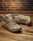 Берці літні тактичні черевики PAV 507 койот шкіряні сітка Fee Air 46 - зображення 10