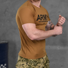 Чоловіча потовідвідна футболка Army Coolmax койот розмір S - зображення 3