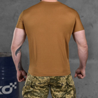 Мужская потоотводящая футболка Army Coolmax койот размер S - изображение 4