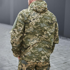 Мужская летняя куртка "T-Storm" с липучками для шевронов пиксель размер M - изображение 4