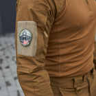 Чоловічий убакс Military ріп-стоп з липучками під шеврони койот розмір 3XL - зображення 5
