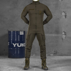 Легкий костюм "Smok" куртка + штани олива розмір S - зображення 1