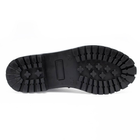Шкіряні берці зі зручною системою шнурівки чорні розмір 42 - зображення 4
