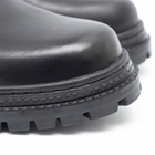 Шкіряні берці зі зручною системою шнурівки чорні розмір 42 - зображення 6