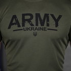 Чоловіча потовідвідна футболка Army Coolmax олива розмір M - зображення 5