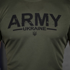 Чоловіча потовідвідна футболка Army Coolmax олива розмір S - зображення 5