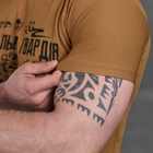 Мужская потоотводящая футболка Coolmax с принтом "НГУ" койот размер M - изображение 6