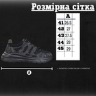 Зносостійкі Чоловічі Кросівки Ronin з пресшкіри чорні розмір 45 - зображення 8