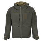 Демисезонная мужская куртка "Hunter" Canvas Streatch с сеточной подкладкой олива размер XL - изображение 2
