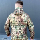 Мужская Стеганая Куртка "Agresor" утепленная пухом / Демисезонный Курточка мультикам размер 2XL - изображение 2