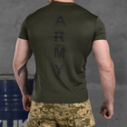 Мужская футболка "Army" CoolPass с сетчатыми вставками олива размер XL - изображение 4