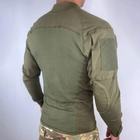 Мужской Убакс с карманами для налокотников / Износостойкая Рубашка олива размер 2XL - изображение 4