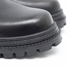 Шкіряні берці зі зручною системою шнурівки чорні розмір 38 - зображення 6