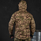 Демісезонна чоловіча куртка "Military plus" Softshell піксель розмір L - зображення 3