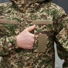 Демісезонна чоловіча Куртка "AK Military" SoftShell варан розмір 5XL - зображення 7