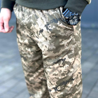 Чоловічі штани Cargo з поліестеру та бавовни піксель розмір 5XL - зображення 3