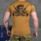 Потовідвідна чоловіча футболка Odin coolmax з принтом "Вірний назавжди" койот розмір 3XL - зображення 4