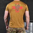 Потоотводящая мужская футболка Odin Medical Coolmax койот размер M - изображение 5