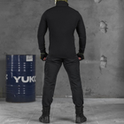 Легкий костюм "Smok" куртка + брюки черные размер M - изображение 4