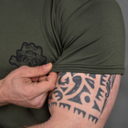 Потовідвідна чоловіча футболка Odin Coolmax із принтом "Game" олива розмір M - зображення 7
