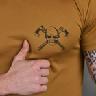 Потоотводящая мужская футболка Odin Coolmax Viking койот размер L - изображение 5