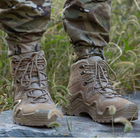 Берцы военнополевые легкая шнуровка койот 43 (782988) - изображение 4