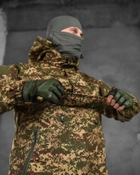 Весенний тактический костюм Хищник Горка 4 штаны+анорак S пиксель (83958) - изображение 5