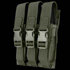 Підсумок для магазинів пістолет-кулемету потрійний молле Condor MP5 Mag Pouch MA37 Ranger Green - зображення 1