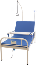 Медичне 2-секційне ліжко MED1 для лікарні, клініки, дому (MED1-C14) - зображення 4