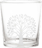 Zestaw szklanek z grubym dnem La Porcellana Bianca Babila Drzewo 350 ml Przezroczysty 6 szt (P401000007) - obraz 1