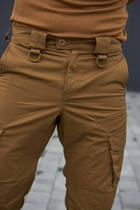 Чоловічий Костюм Убакс з липучками для шевронів + Штани kayman з посиленими колінами койот 54 - зображення 6