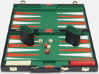 Backgammon GA Toys w czarnym etui z rączką 24 x 37 cm (5703653295155) - obraz 2