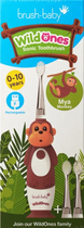Електрична зубна щітка Brush-Baby WildOnes Sonic мавпочка (0-10 років) - зображення 3