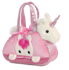 Pluszowa zabawka Aurora Fancy Pals jednorożec w torbie 20 cm (5034566327955)
