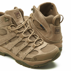 Берці літні тактичні черевики PAV 507 койот шкіряні сітка Fee Air 45 - зображення 6