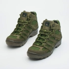 Берцы демисезонные тактические ботинки PAV 507 хаки олива кожаные с мембраной Winterfrost 43 - изображение 7