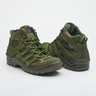 Берці демісезонні тактичні черевики PAV 507 олива хакі шкіряні з мембраною Winterfrost 40 - зображення 6