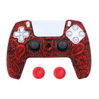 Чехол силиконовый для геймпада PS5 DualSense Red Leaf