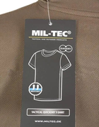Футболка Sturm Mil-Tec Tactical T-Shirt QuickDry 3XL Olive - зображення 7