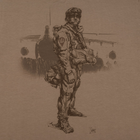 Футболка c рисунком Paratrooper 2XL Coyote Brown - изображение 3
