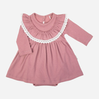 Дитяче боді-сукня для новонароджених дівчаток Nicol 204160 62 см Рожеве (5905601021636) - зображення 1