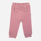 Spodnie dresowe dziecięce dla dziewczynki Nicol 204275 68 cm Wrzosowe (5905601023234) - obraz 1