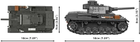 Klocki konstrukcyjne Cobi Historical Collection WWII Panzer III Ausf.J 590 elementów (5902251022891) - obraz 6